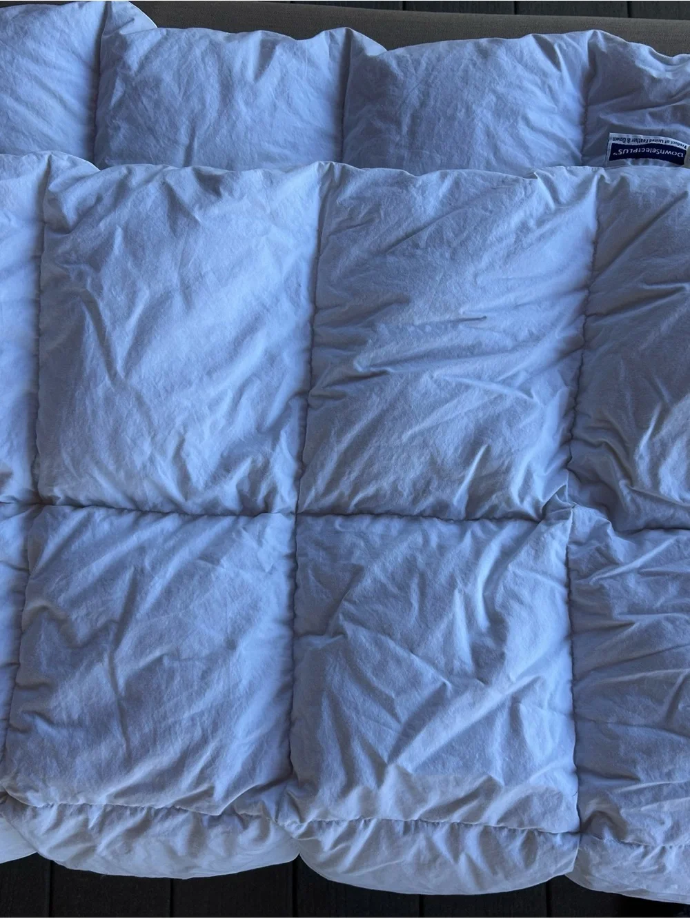 Pottery Barn Kids White DownSelectPLUS Down Blanket